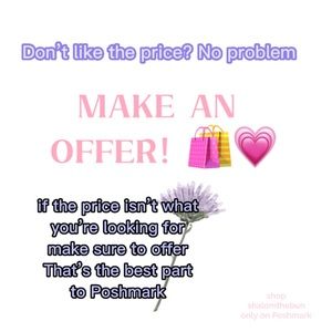 MAKE AN OFFER 🛍️💗